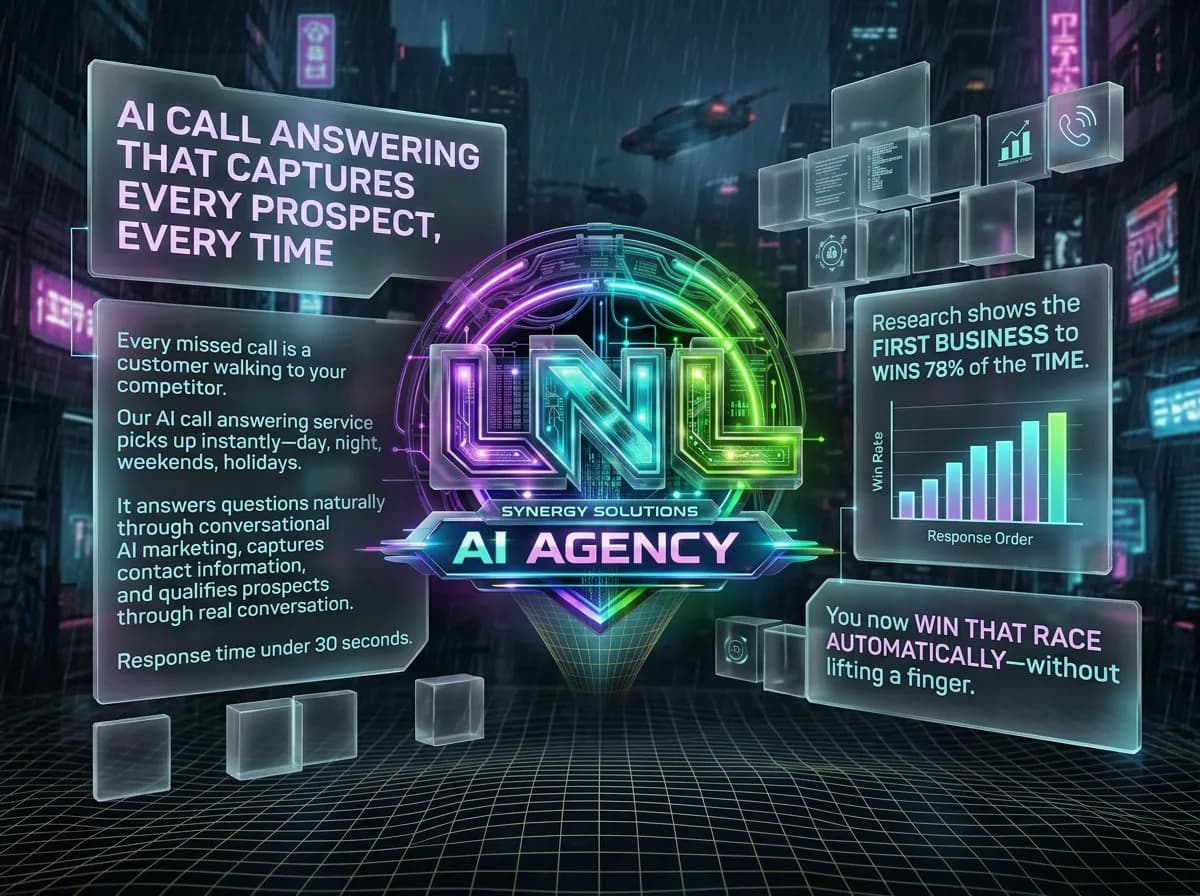 AI call answering service for local businesses — 24/7 lead capture and appointment booking