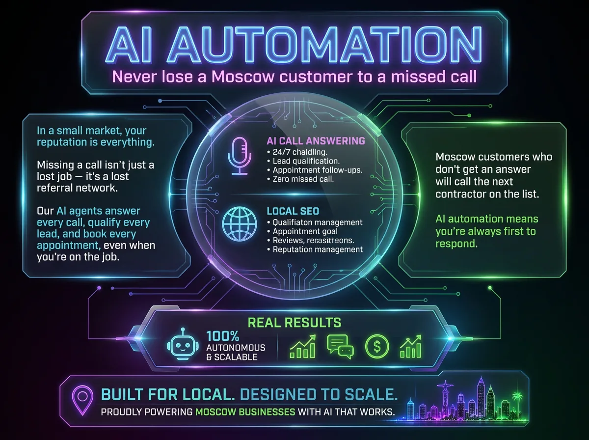 AI automation for Moscow Idaho service businesses