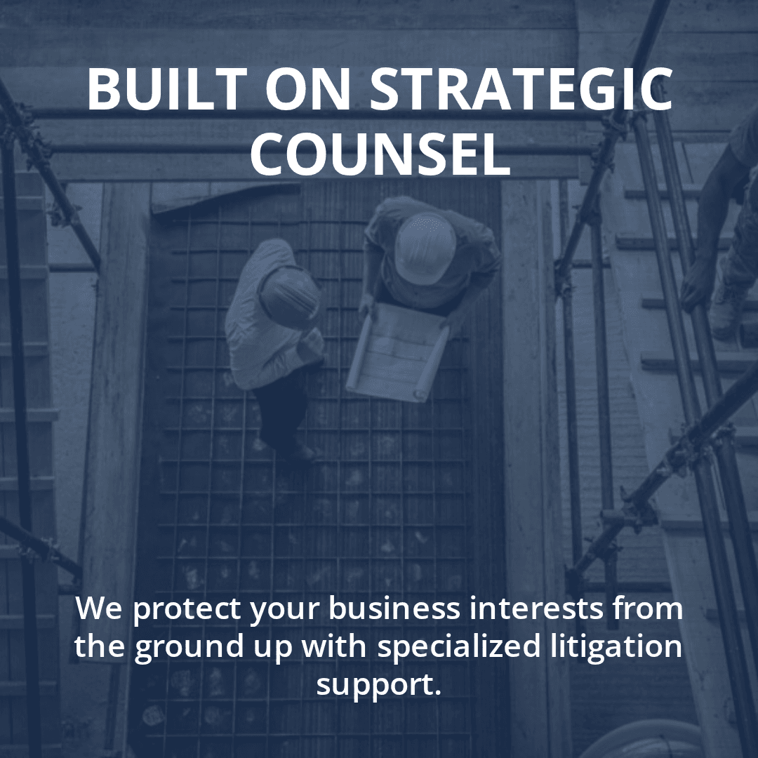 Built on Strategic Counsel