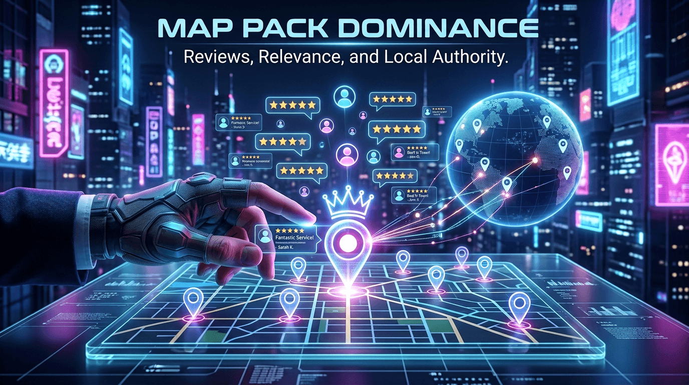 Google Map Pack dominance