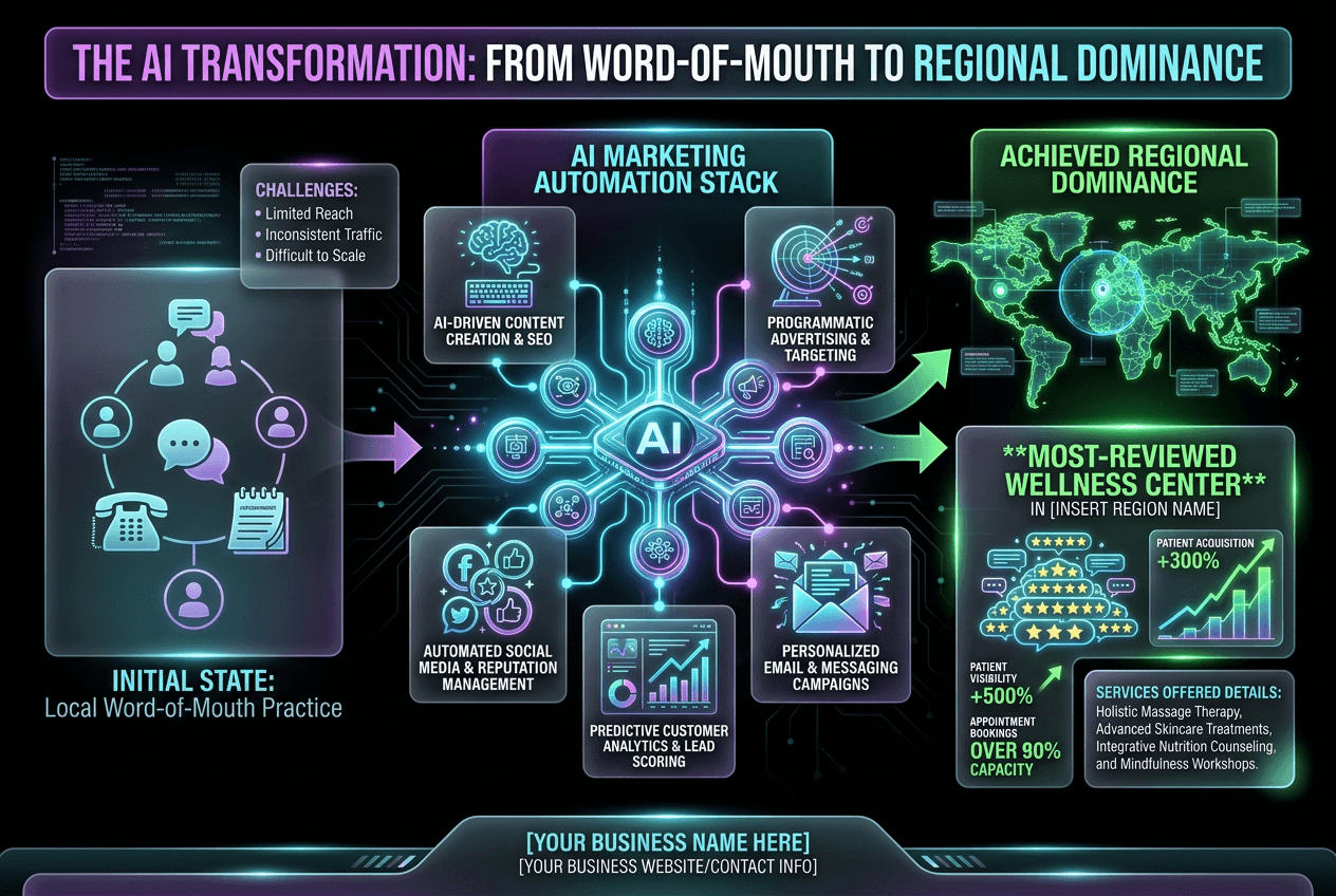 Vitality Wellness: 300% patient growth — single clinic to 3 locations in 12 months