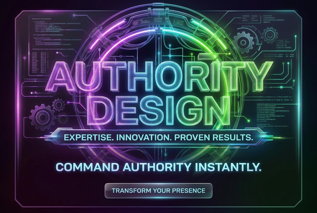 Brand authority web design — credibility-first websites that convert