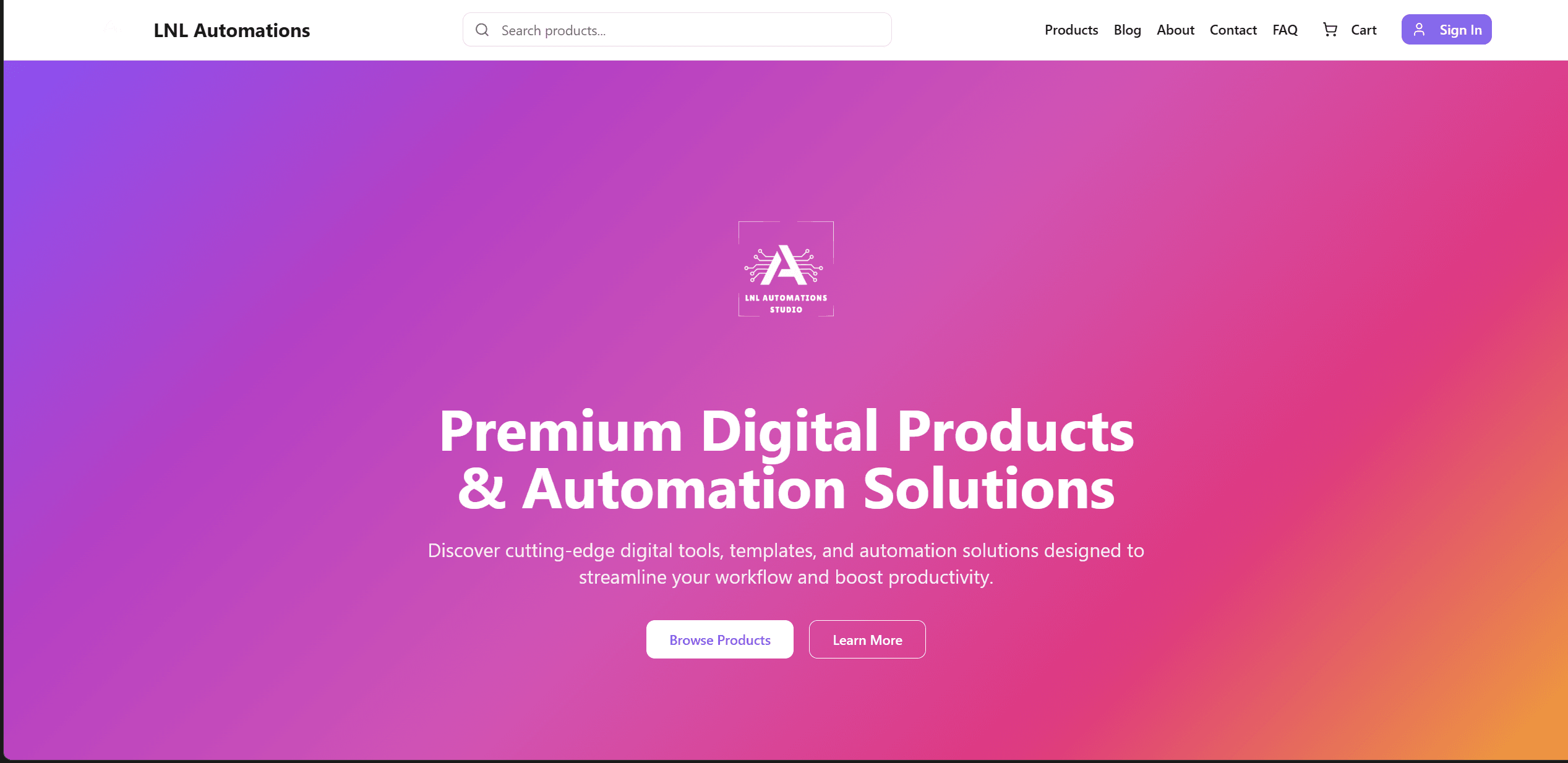 LNL Automations Store