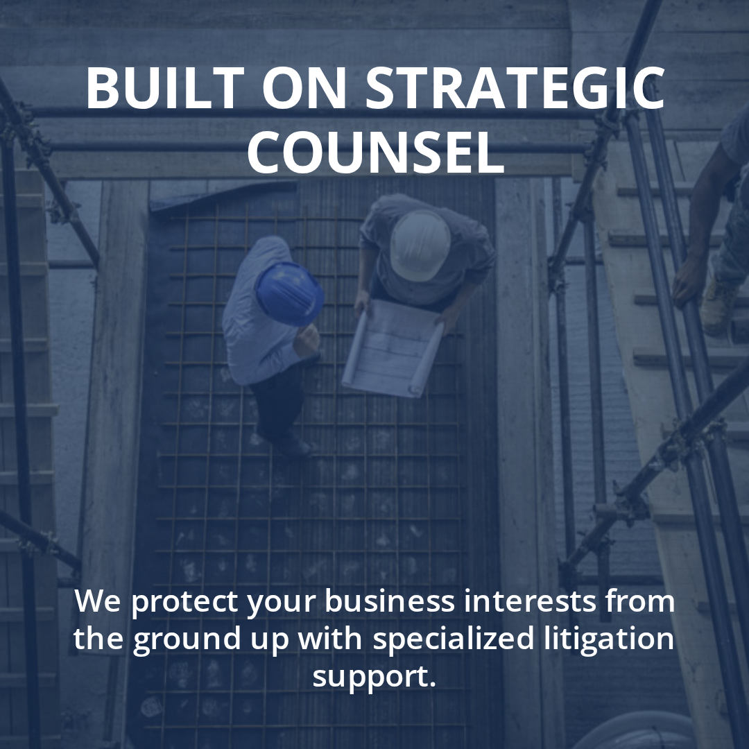 Built on Strategic Counsel