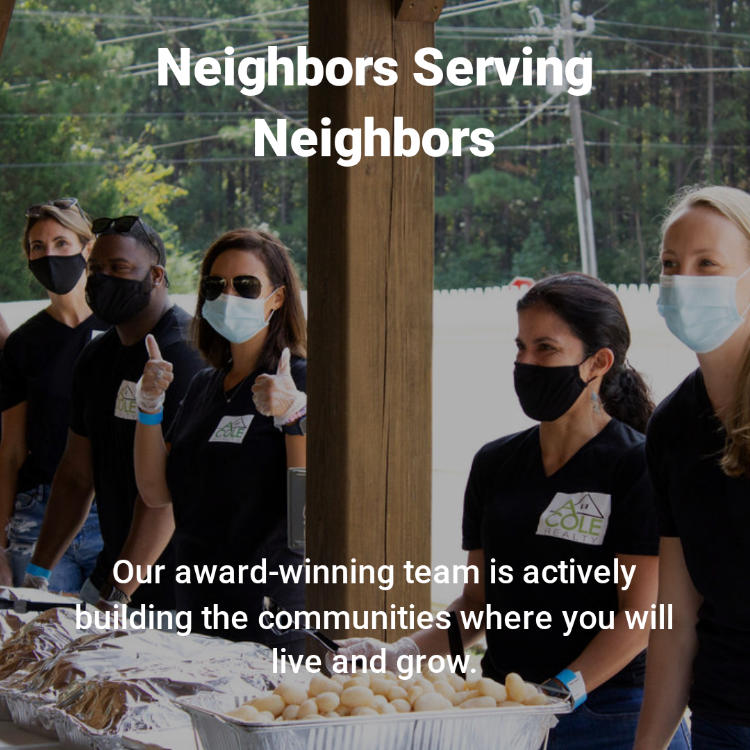 Neighbors Serving Neighbors