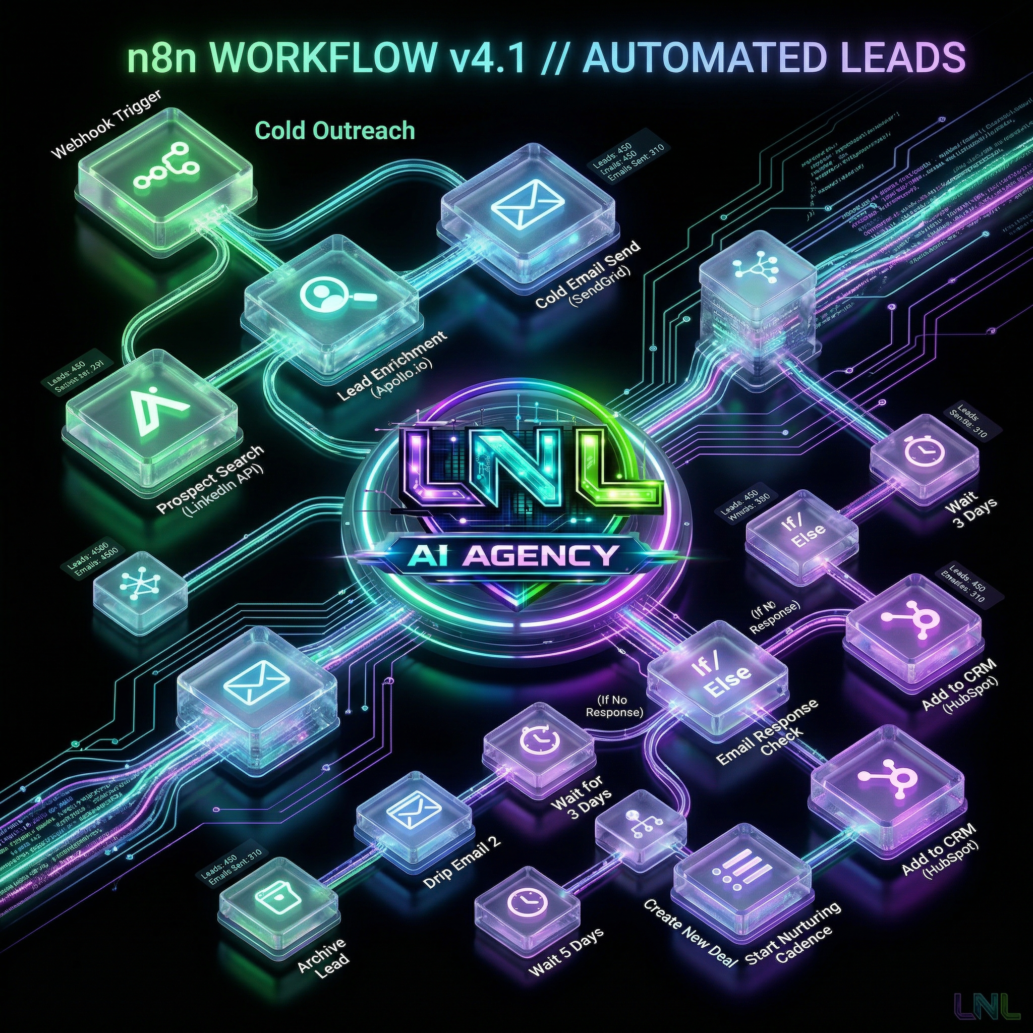 Cold outreach workflow