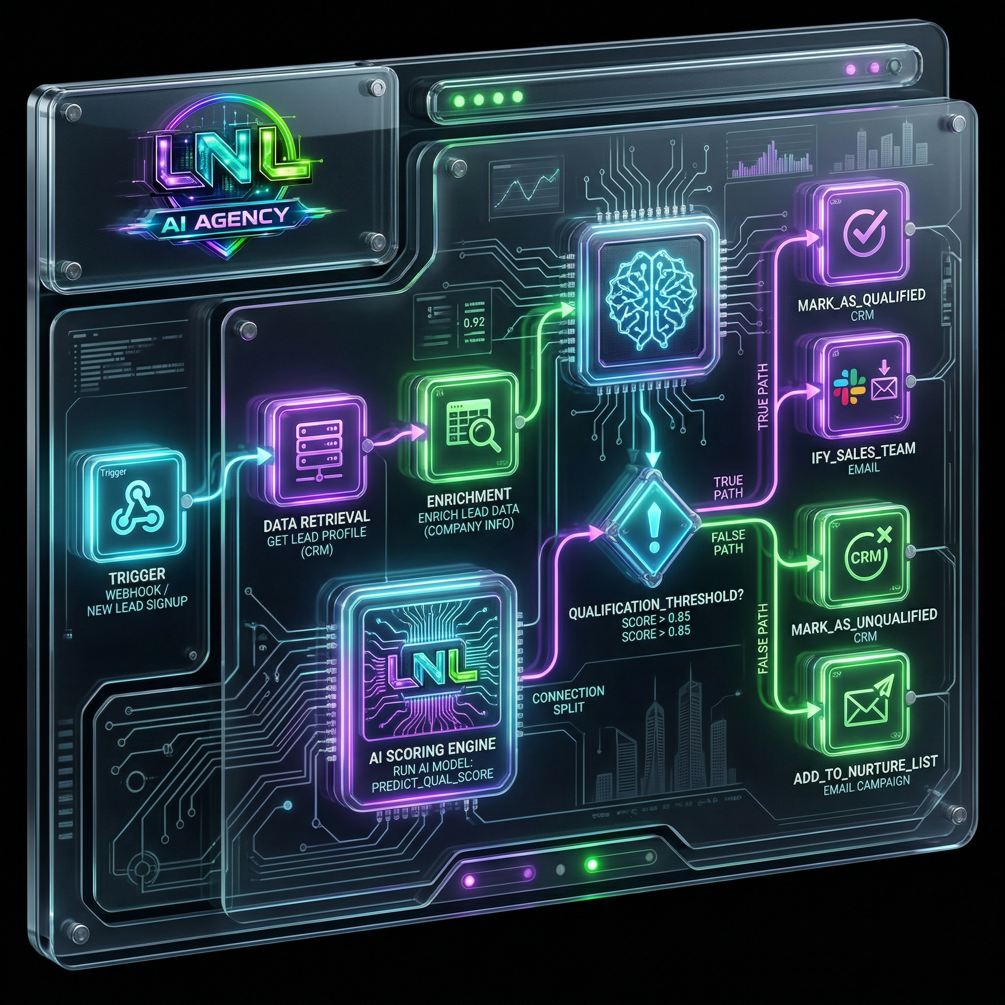 Lead qualification workflow