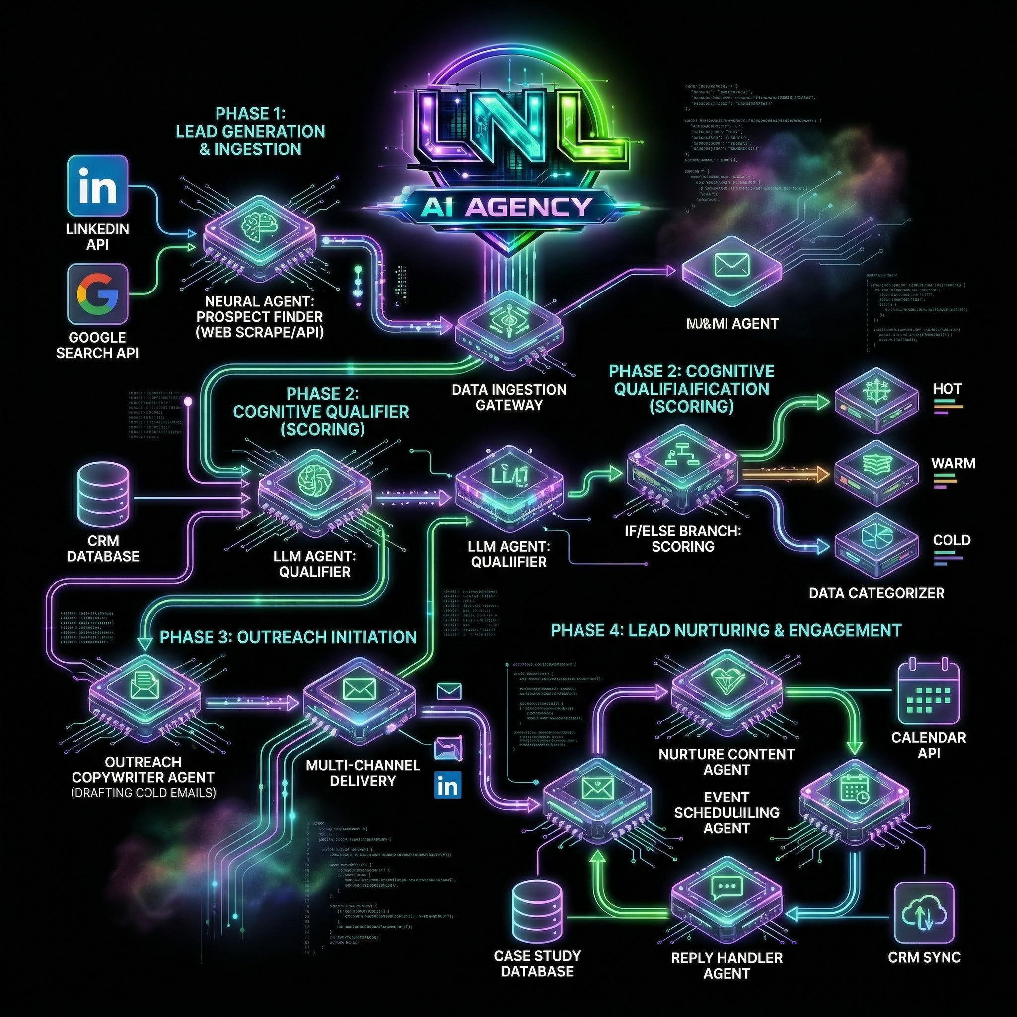 Multi-agent AI workflow